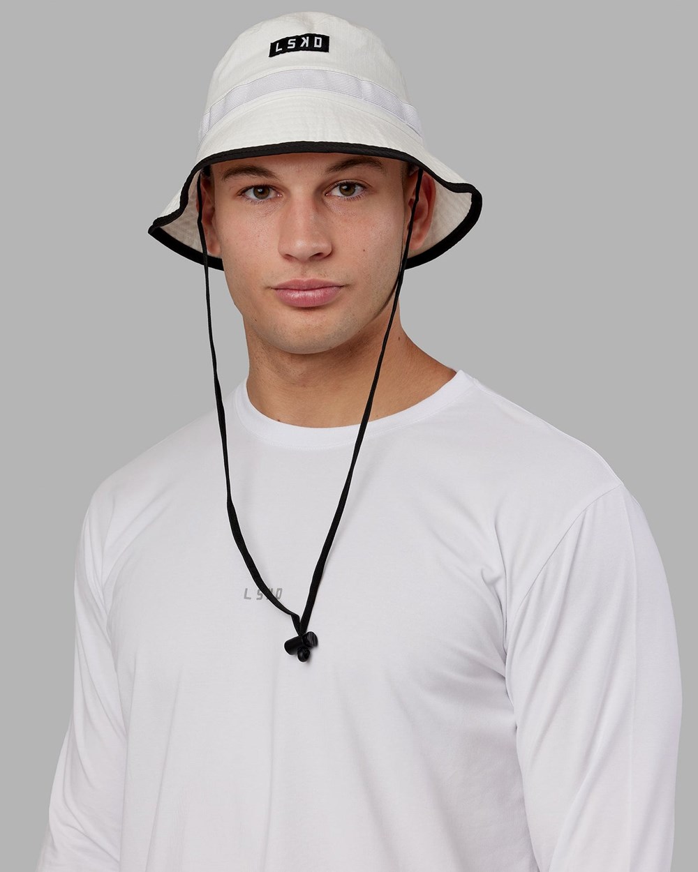 White LSKD Performance Boonie Hat | JC2809734