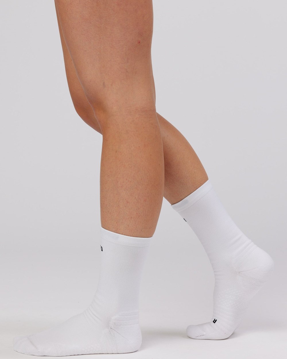 White LSKD Rep Performance Crew Sock | IH6394801