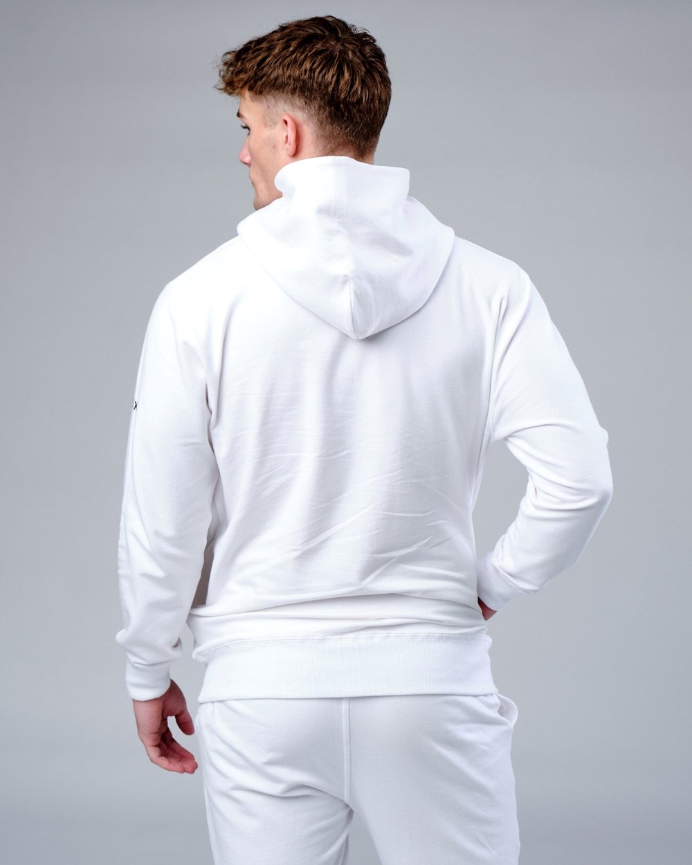 White LSKD Rival FLXFleece Training Fit Hoodie | PN0637482