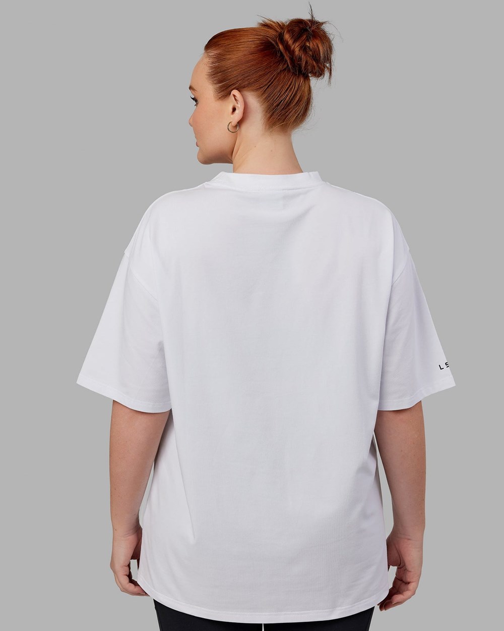 White LSKD Strive FLXCotton Tee Oversize | DY9018537