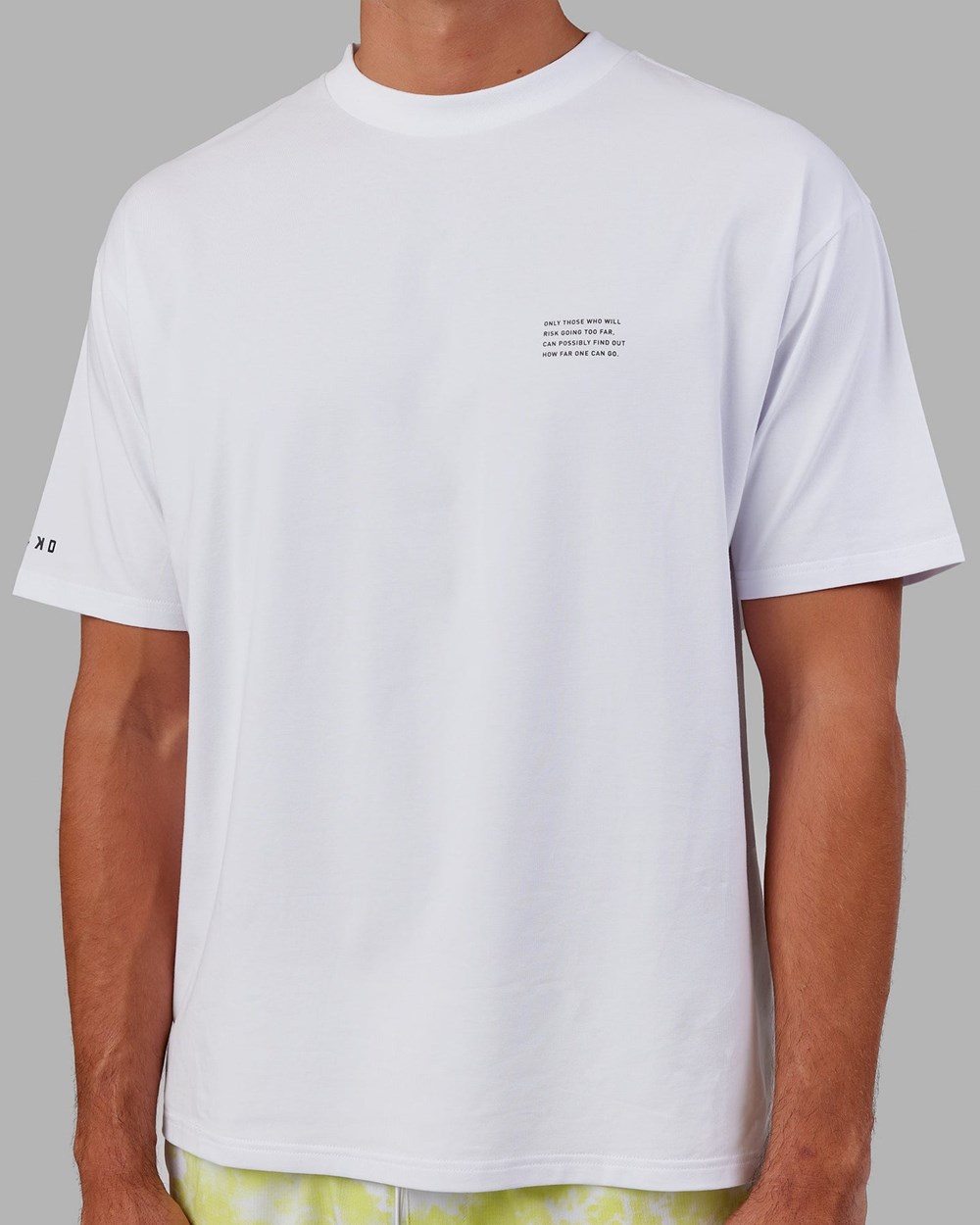 White LSKD Strive FLXCotton Tee Oversize | HC9051647