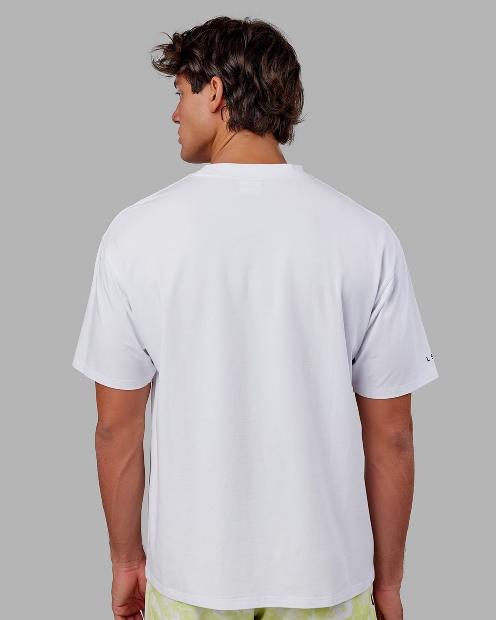 White LSKD Strive FLXCotton Tee Oversize | HC9051647