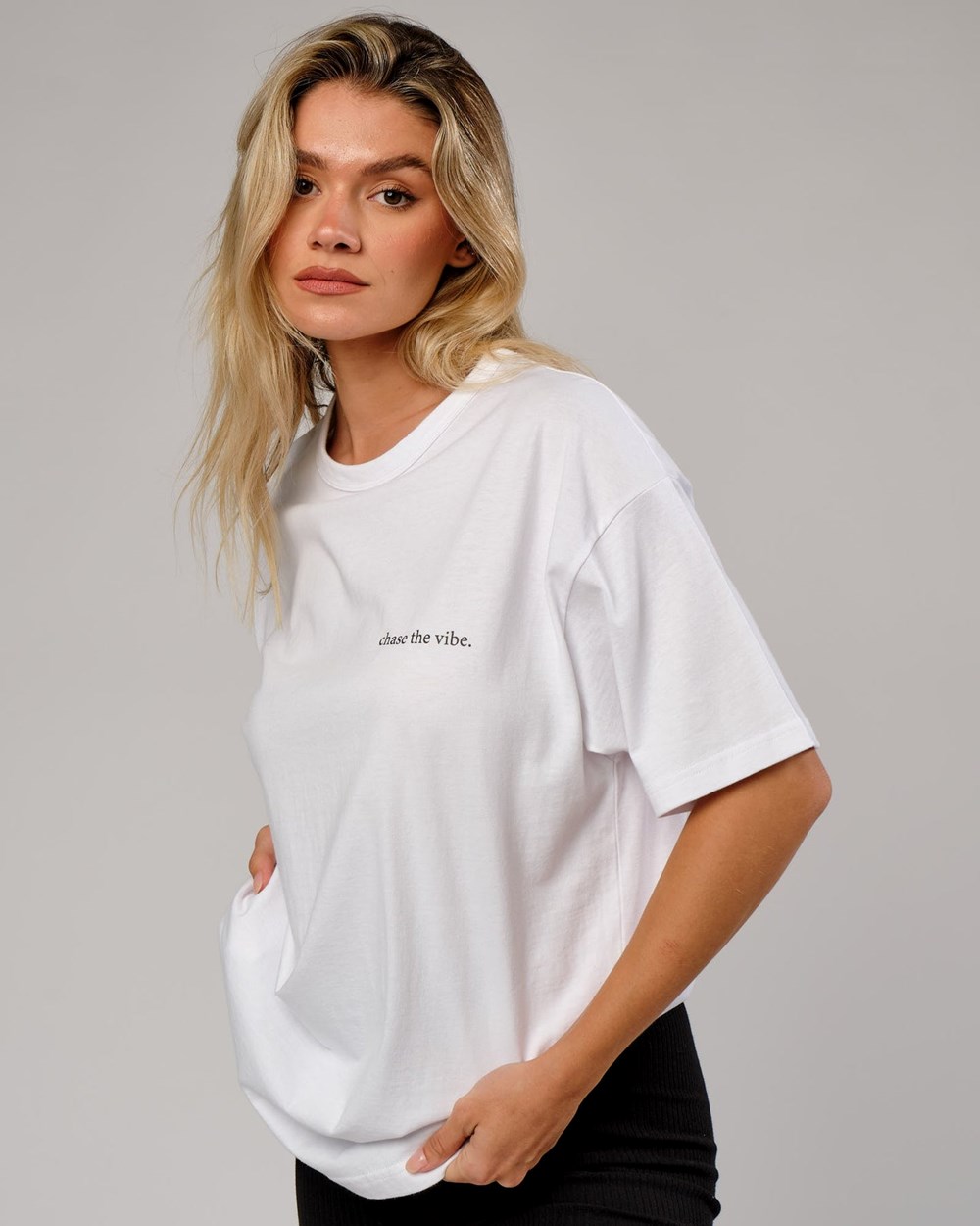 White LSKD Taylor Tee Oversize | BV3049576