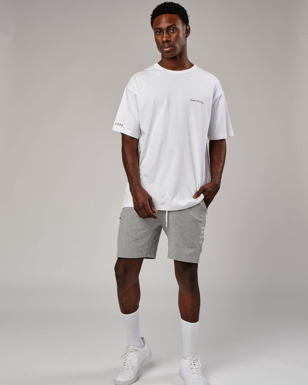 White LSKD Taylor Tee Oversize | PX5097684