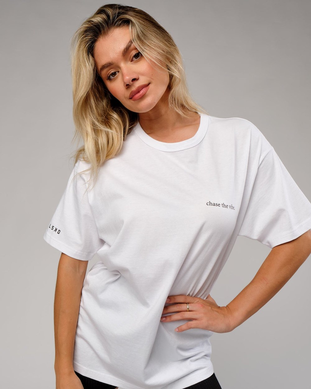 White LSKD Taylor Tee Oversize | UZ6591748