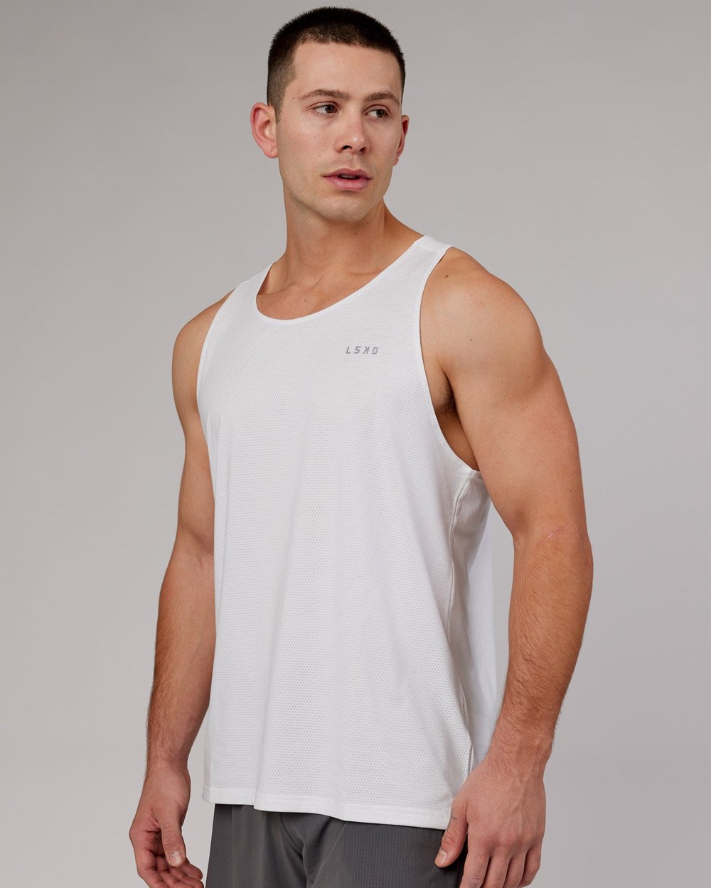 White Marl LSKD Perform VapourFLX Tank | AW4671805