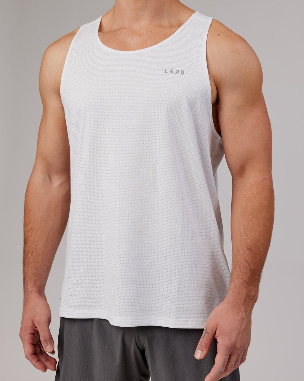 White Marl LSKD Perform VapourFLX Tank | AW4671805