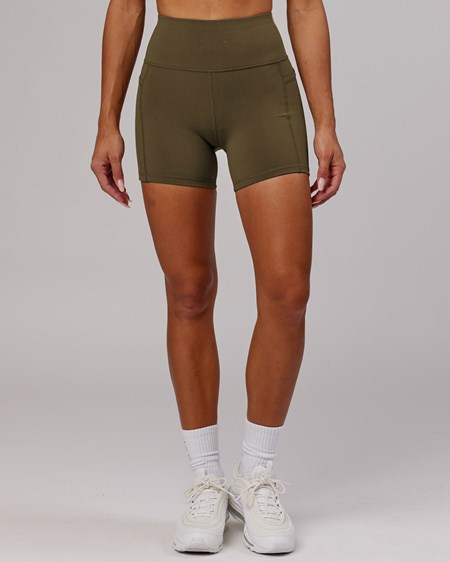 Army Green LSKD Rep X-Length Bike Short | NK3409625