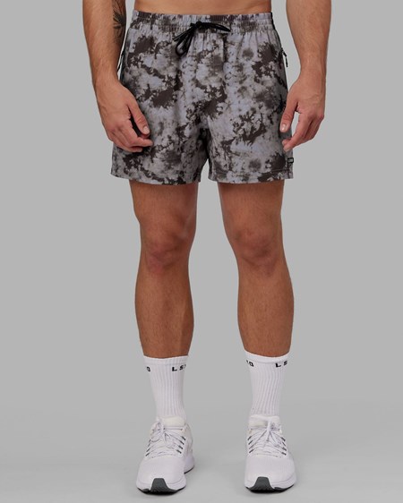 Asphalt Tie Dye LSKD Rep 5"" Performance Short | PM2706894