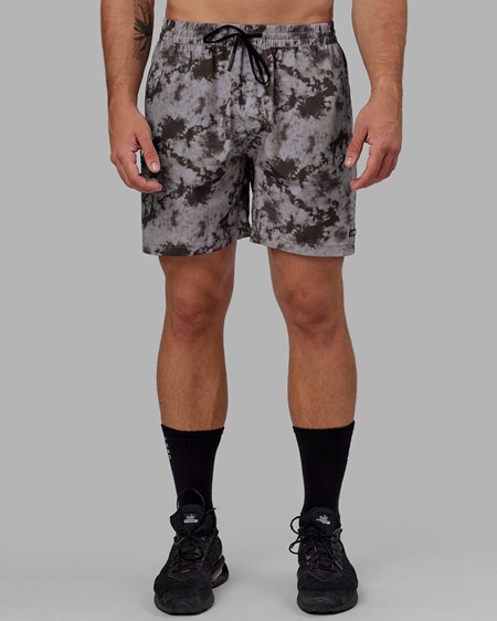 Asphalt Tie Dye LSKD Rep 7'' Performance Short | ER9751306