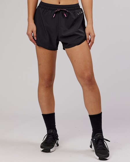 Black / Flamingo LSKD Dynamic Run Short | UX4582093