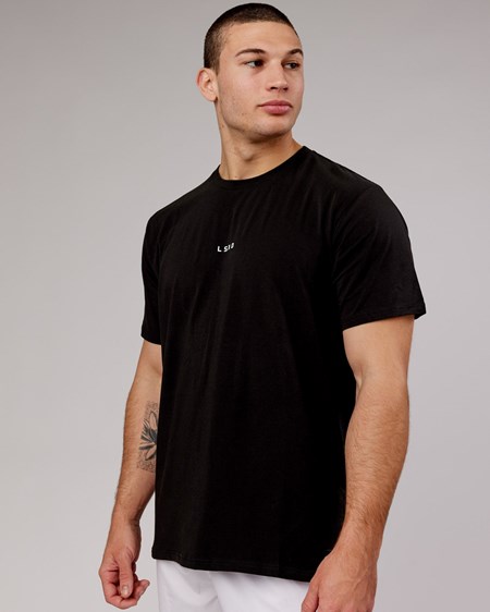 Black LSKD Base FLXCotton Tee | OM8046197