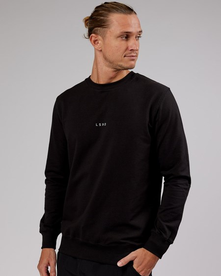 Black LSKD Base Sweater | DR5142687