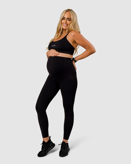 Black LSKD Elixir Full Length Maternity Legging | CS3150648