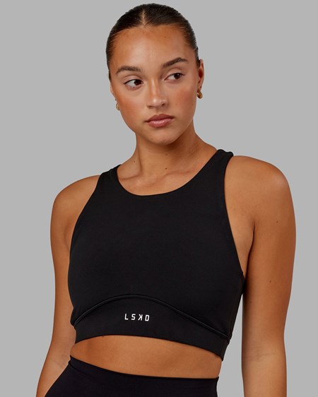 Black LSKD Fusion Sports Bra | GW1784293