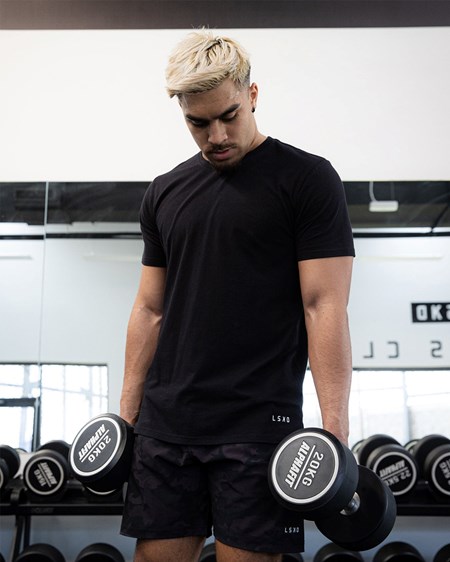 Black LSKD Intensity FLXDRY Performance Tee | LS8231674