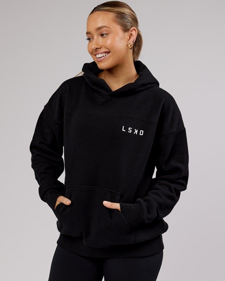 Black LSKD Mode Hoodie Oversize | TV0154397