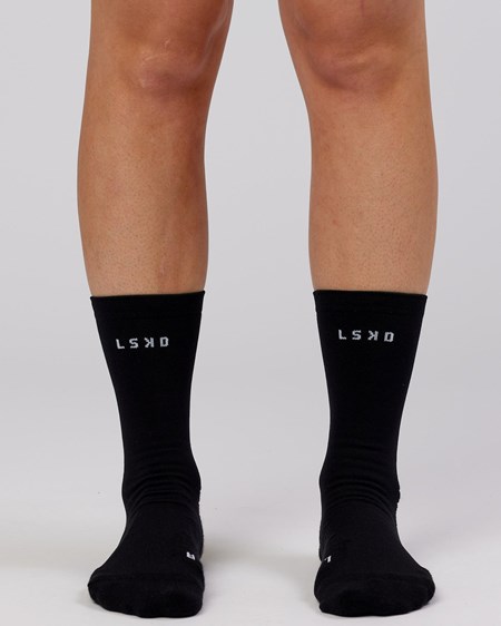 Black LSKD Rep Performance Crew Sock | LM7243850