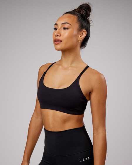 Black LSKD Yin Sports Bra | GT9354618