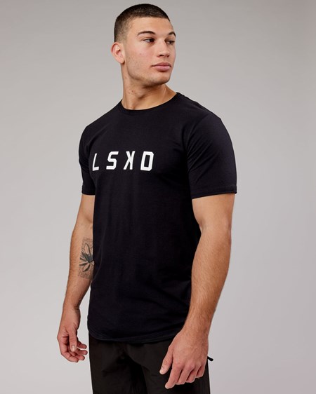 Black / White LSKD Power FLXDRY Tee | AW1230684