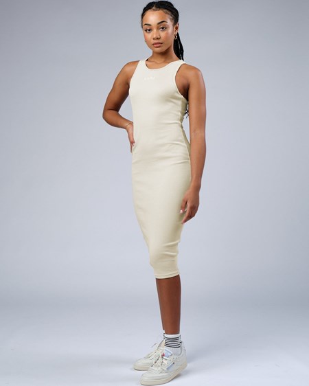 Bone LSKD All Day Ribbed Midi Dress | RN6701385