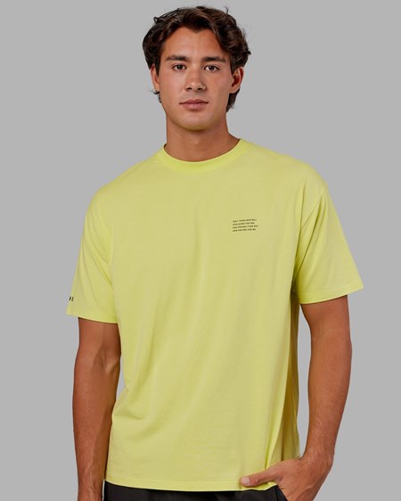 Citrus Green LSKD Strive FLXCotton Tee Oversize | AJ7492351