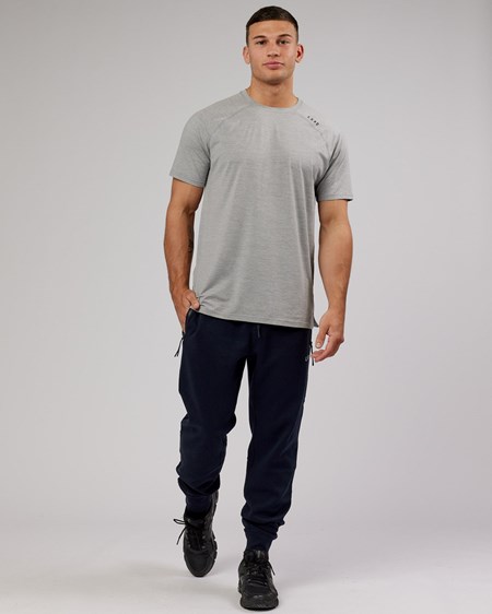 Dark Navy LSKD Athlete ForgedFleece Zip Jogger | BH1035942