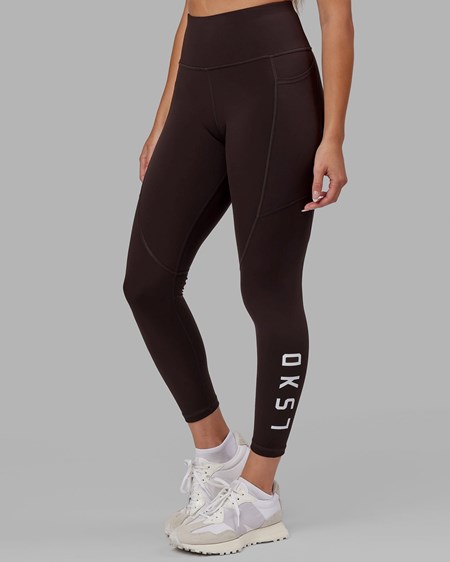 Dark Walnut LSKD Rep 7/8 Length Legging | SB9156348