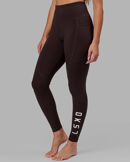 Dark Walnut LSKD Rep Full Length Legging | BD9806453