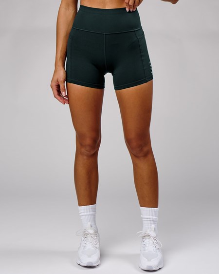 Deep Teal LSKD Rep X-Length Bike Short | AM2389107