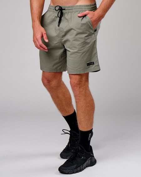 Dusty Olive LSKD Daily Short | KM7604152