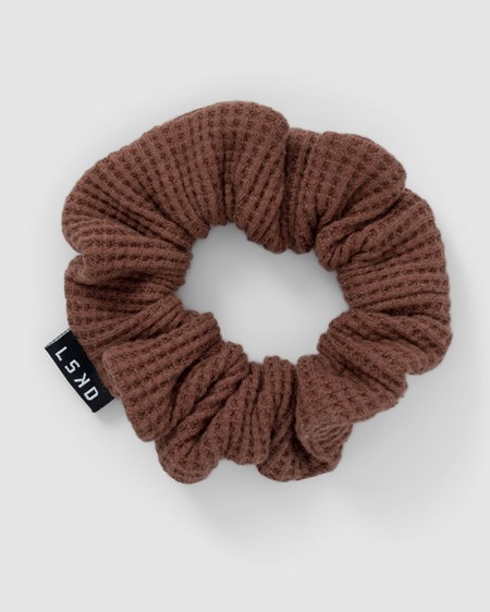 Hazelnut LSKD Waffle Scrunchie | SG9581276