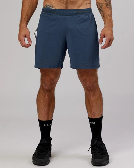 Light Navy LSKD UltraAir 6" Lined Performance Short | ME1254798