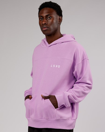 Lilac LSKD Mode Hoodie Oversize | JK5261980