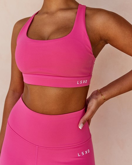 Magenta LSKD Base Sports Bra | FA4290315