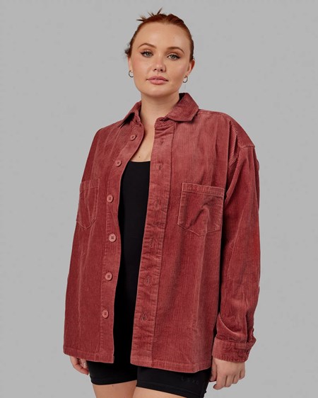 Marsala LSKD Iconic Cord Shacket | UZ8674935