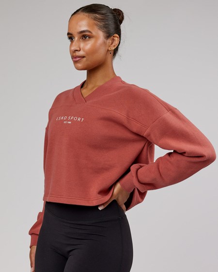 Marsala LSKD Touchdown Sweater | CA9270146