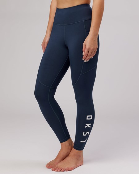 Navy LSKD Rep Full Length Legging | OQ9062143