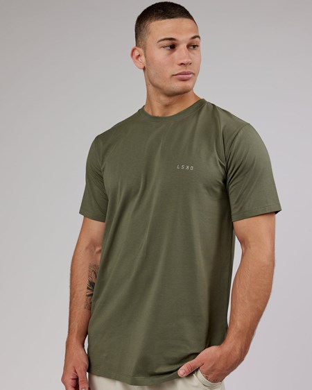 Olive Fade LSKD PimaFLX Tee | NH9534180