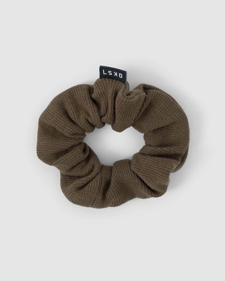 Olive LSKD Rib Scrunchie | CA8062137