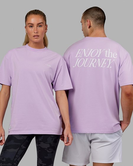 Pale Lilac LSKD VS1 FLXCotton Tee Oversize | IF7024385