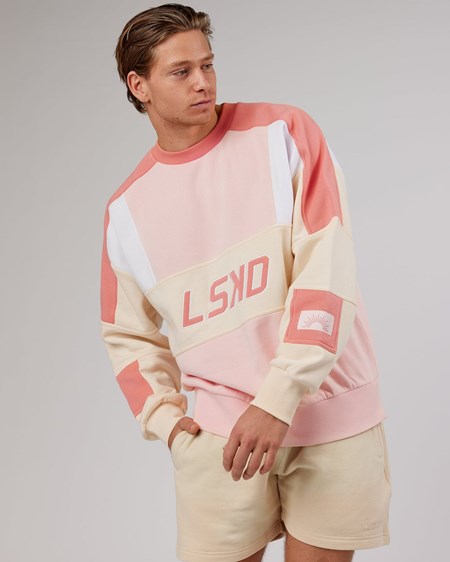 Peach Multi LSKD Slam Sweater Oversize | QU2381956