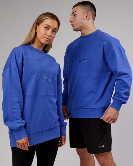 Power / Cobalt LSKD Off Duty Sweater Oversize | MH5684231