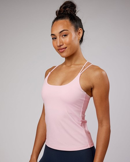 Rose Shadow LSKD Inversion Shelf Bra Tank | SE9537216