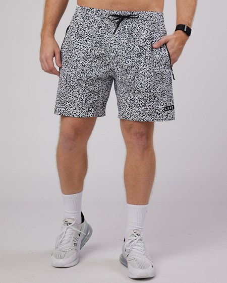 Spotty White / Black LSKD Rep 7'' Performance Short | NQ1964872