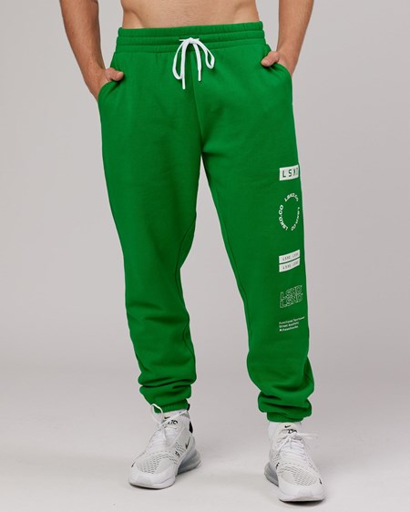 Vivid Green LSKD Combo Track Pant | UH1294683