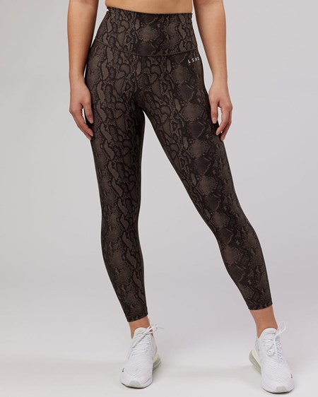 Walnut Snakeskin LSKD Base 7/8 Length Legging | YB7836102