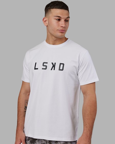 White / Black LSKD Structure Tee | ZC4053761