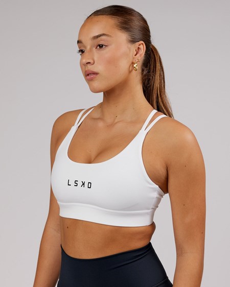 White LSKD Bridge Sports Bra | AG6581203