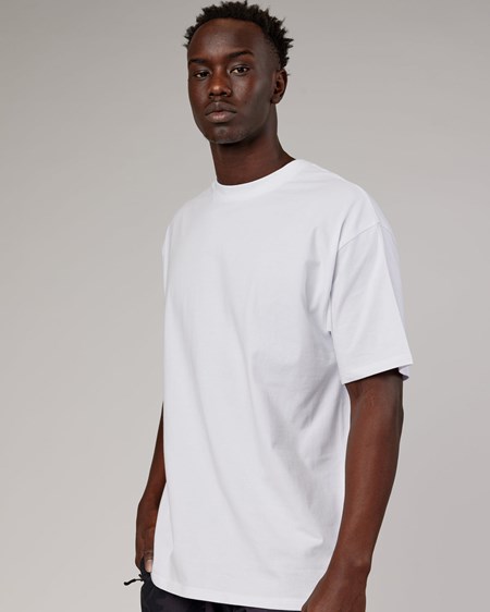 White LSKD DownLow FLXCotton Oversize Tee | UB1782563